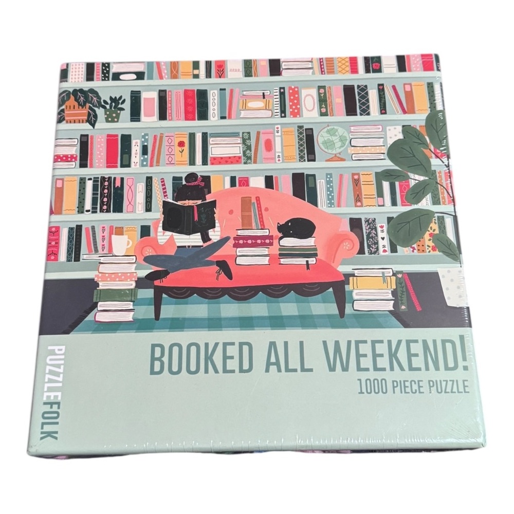 NEW Booked All Weekend 1000 Piece Jigsaw Puzzle Sealed - Picture 4 of 6